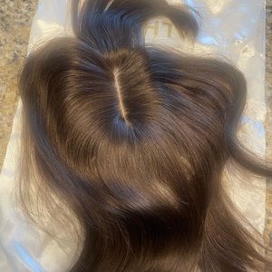 100% Human Hair Topper / Clip in